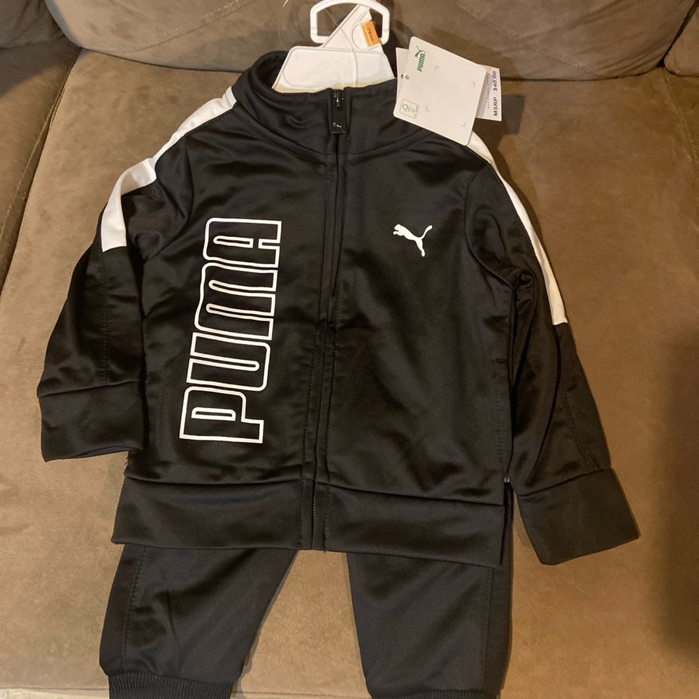 12 month puma track suit